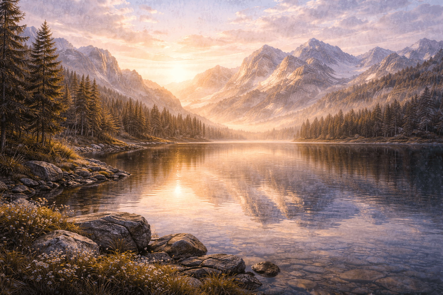 Landscape illustration