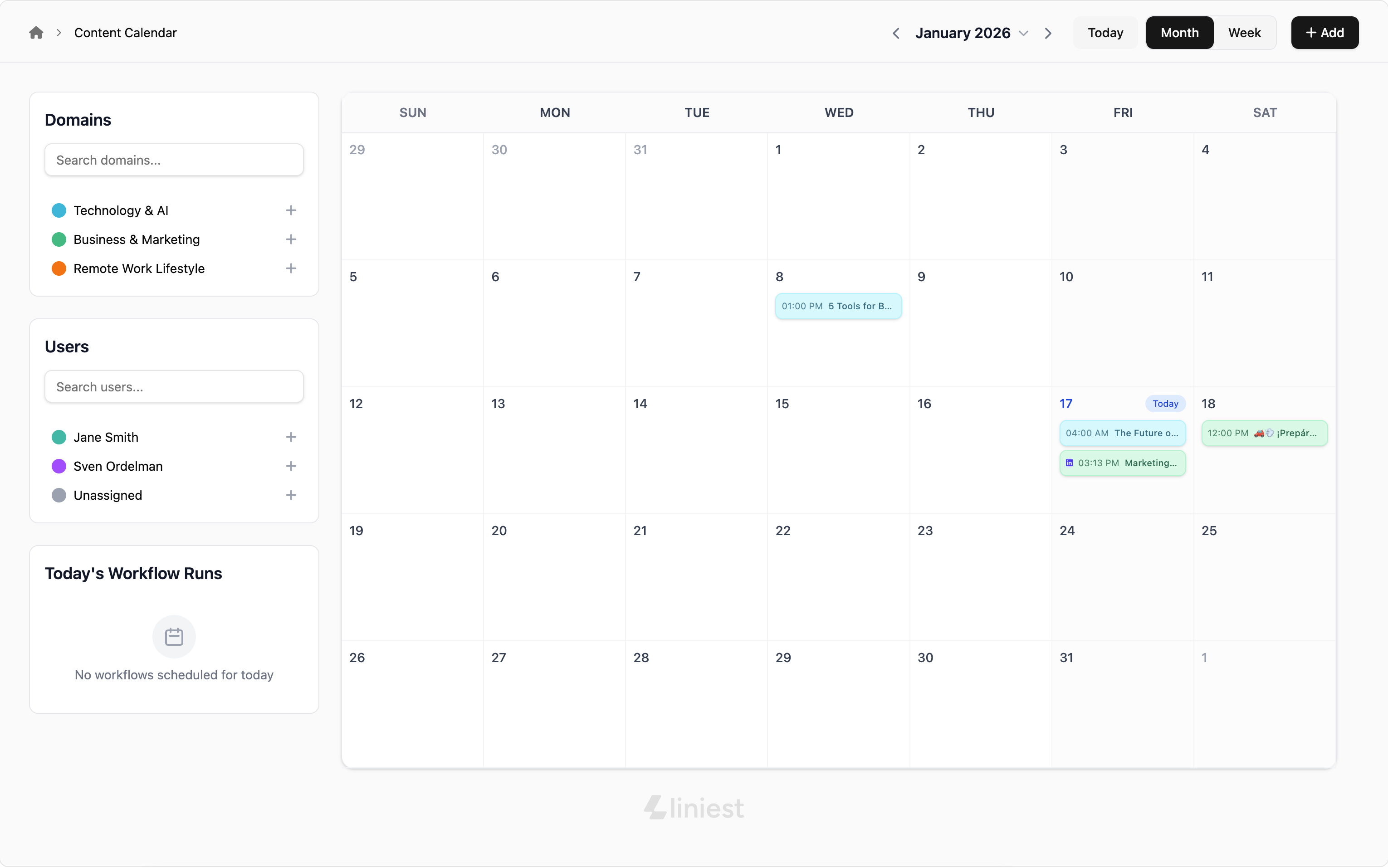 Coordinate launch timing in one calendar