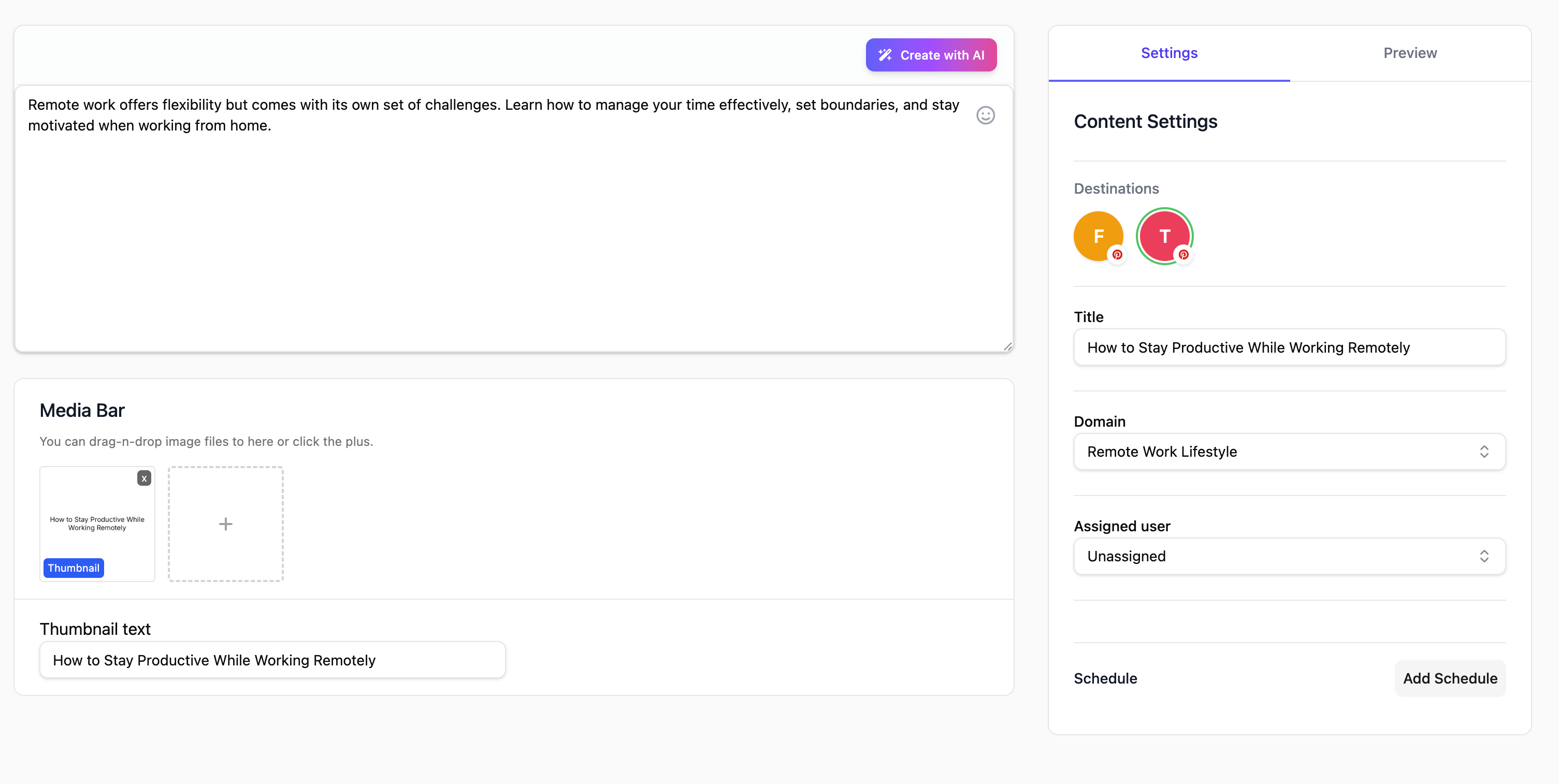 Create the core campaign narrative